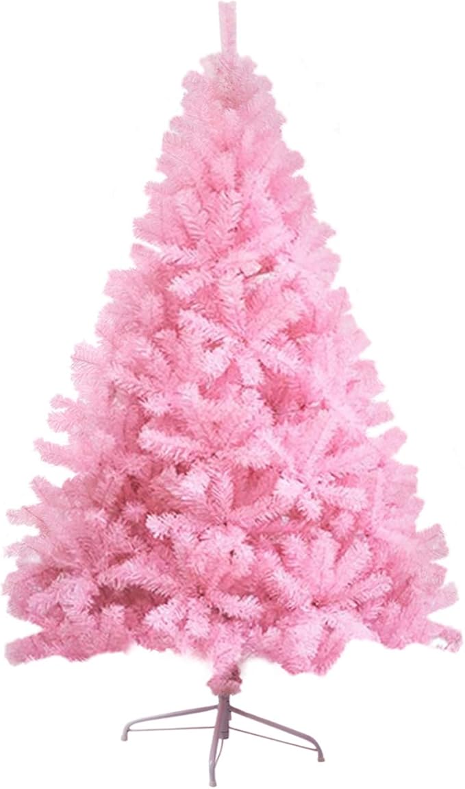 CCINEE 6ft Pink Artificial Christmas Tree, 700